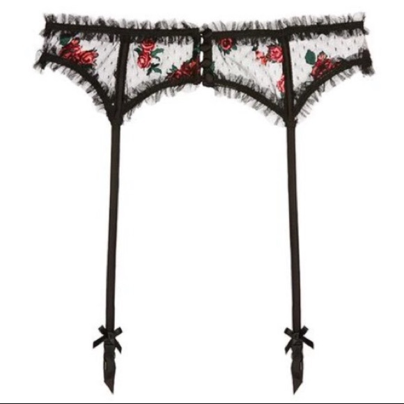 NWT For Love & Lemons Rosebud 🌹 Garter Belt - Picture 6 of 9